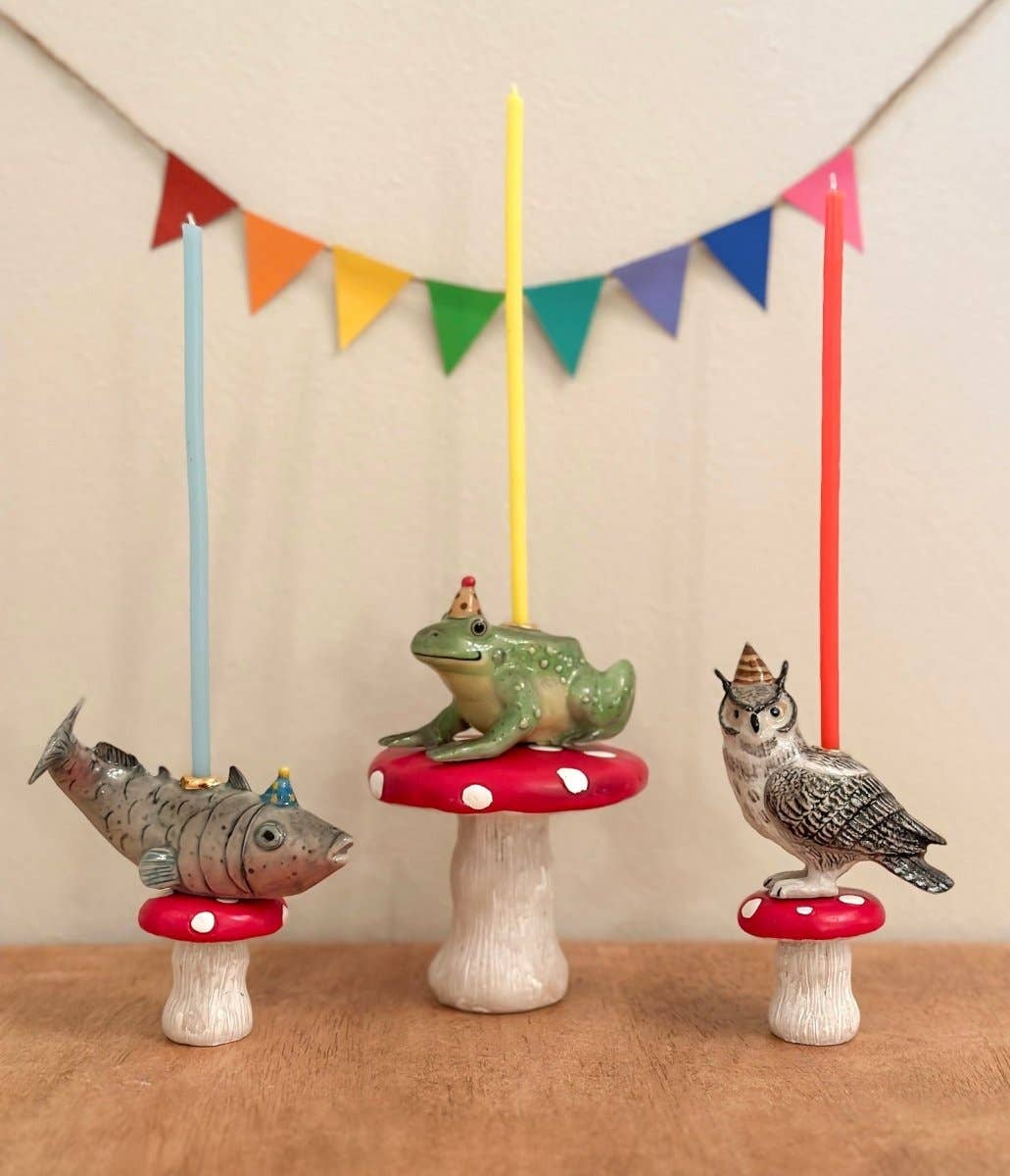 Camp Hollow Cake Topper; Wise Owl
