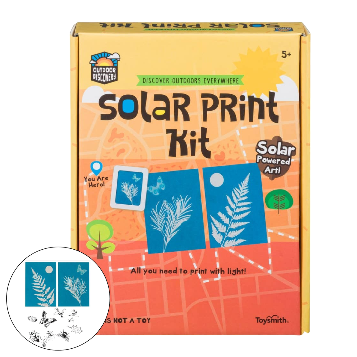 Solar Print Kit; Outdoor Discovery | Toysmith