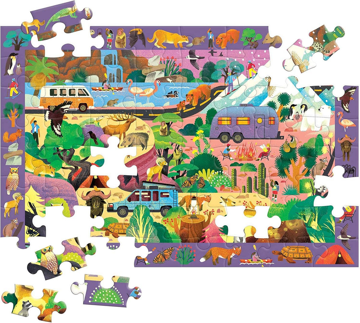 Jigsaw Puzzle; The Great Outdoors (64 Pieces)