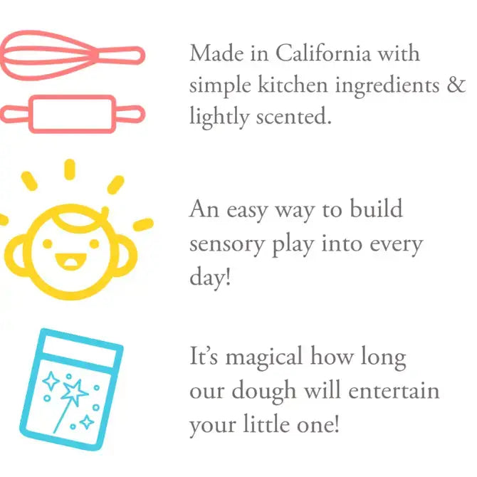 Magical Jars; Super Size Birthday (Large Sensory Dough & Trinkets)