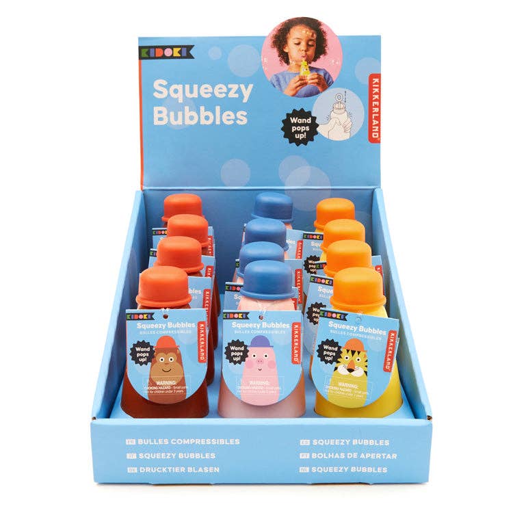 Bubble Toy; Squeezy Bubbles | Kikkerland