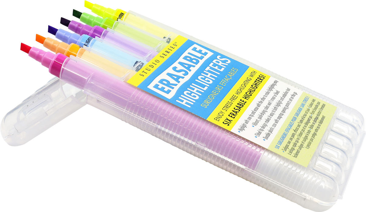 Erasable Highlighters; Studio Series