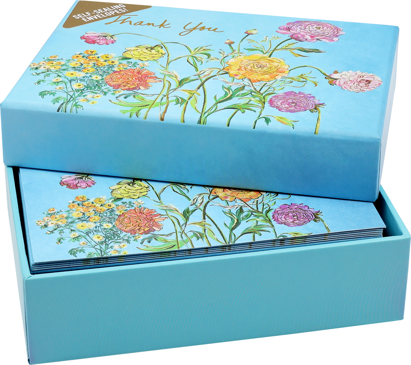 Thank You Notes; Garden Blooms
