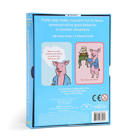 Eeboo Conversation Cards; Good Manners