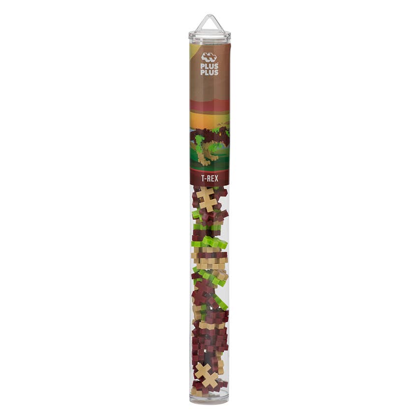 Interlocking Blocks; Tyrannosaurus Rex (With Travel Tube)