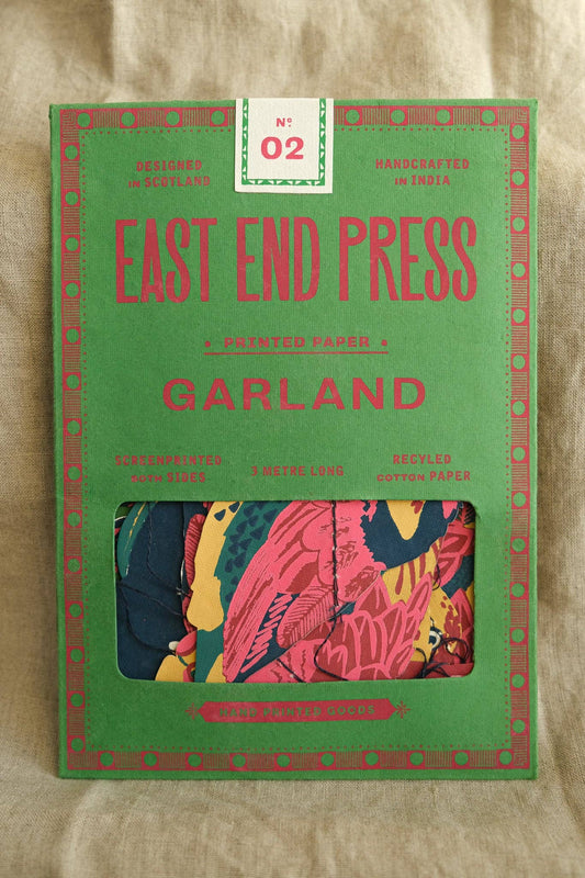 Sewn Garland; Tropical Birds By East End Press