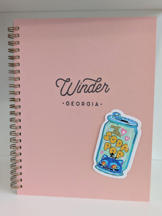 Vinyl Sticker; Saja Boys Soda Pop