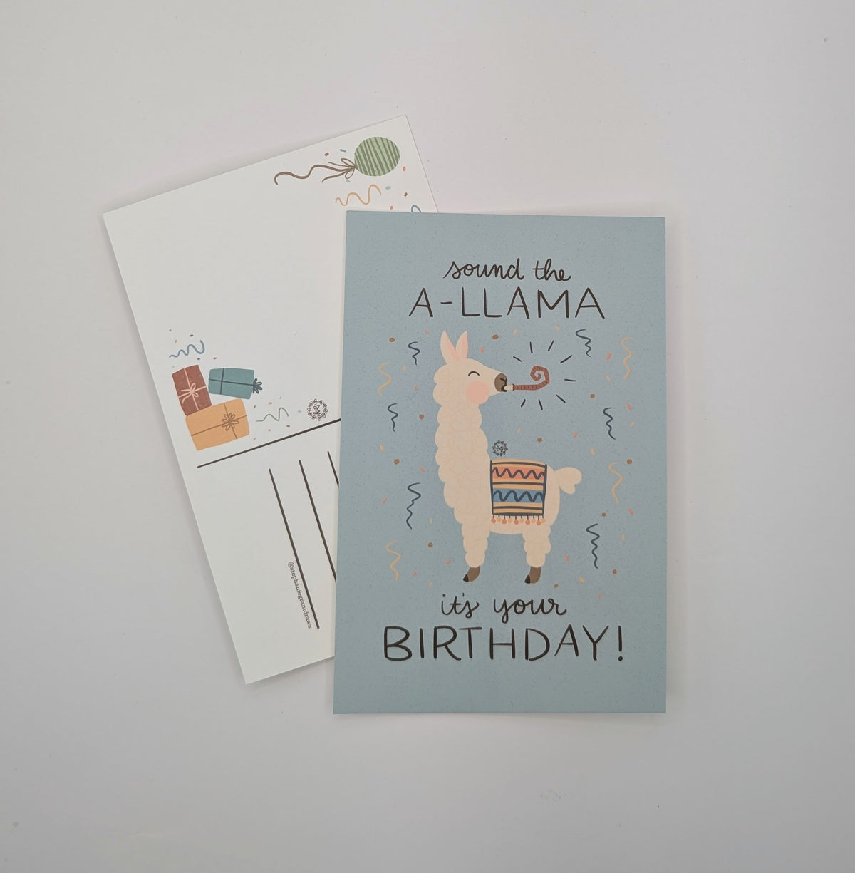 Birthday Postcard Set (Set of 4) By Stephanie Grant