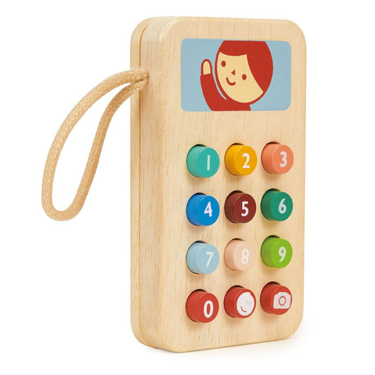 Baby Toy; Mobile Phone (Wood)