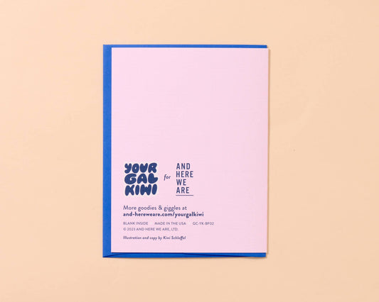 Birthday Card; Beanie Baby Millennial