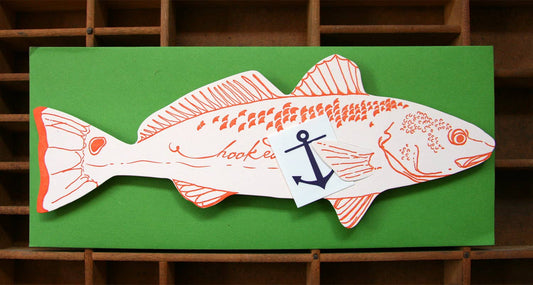 Gift Card Holder; Hooked Fish