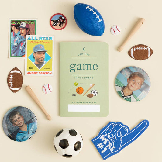 Mini Journal; Kid's Game Passport (Green)