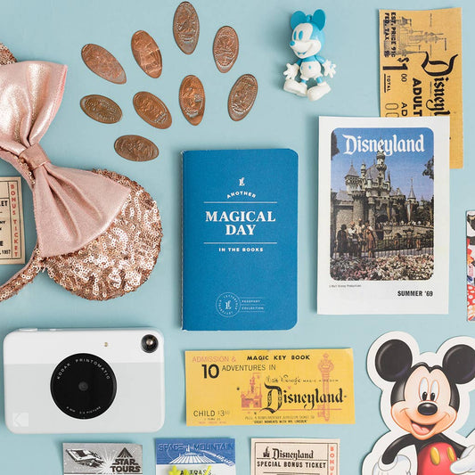 Mini Journal; Magical Day Passport (Blue)