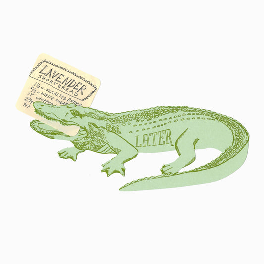 Gift Card Holder; Later Alligator
