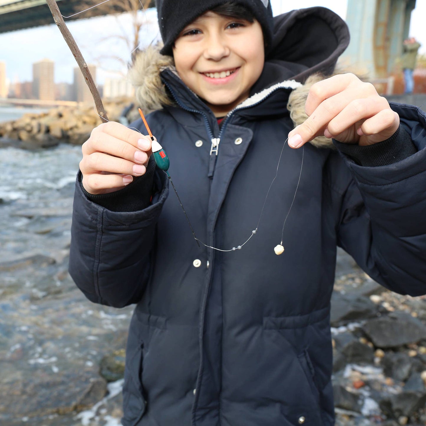 Huckleberry Fishing Kit (Wood)