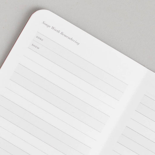 Mini Journal; Show Passport (Burgundy)