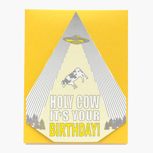Birthday Card; Holy Cow It's Your Birthday