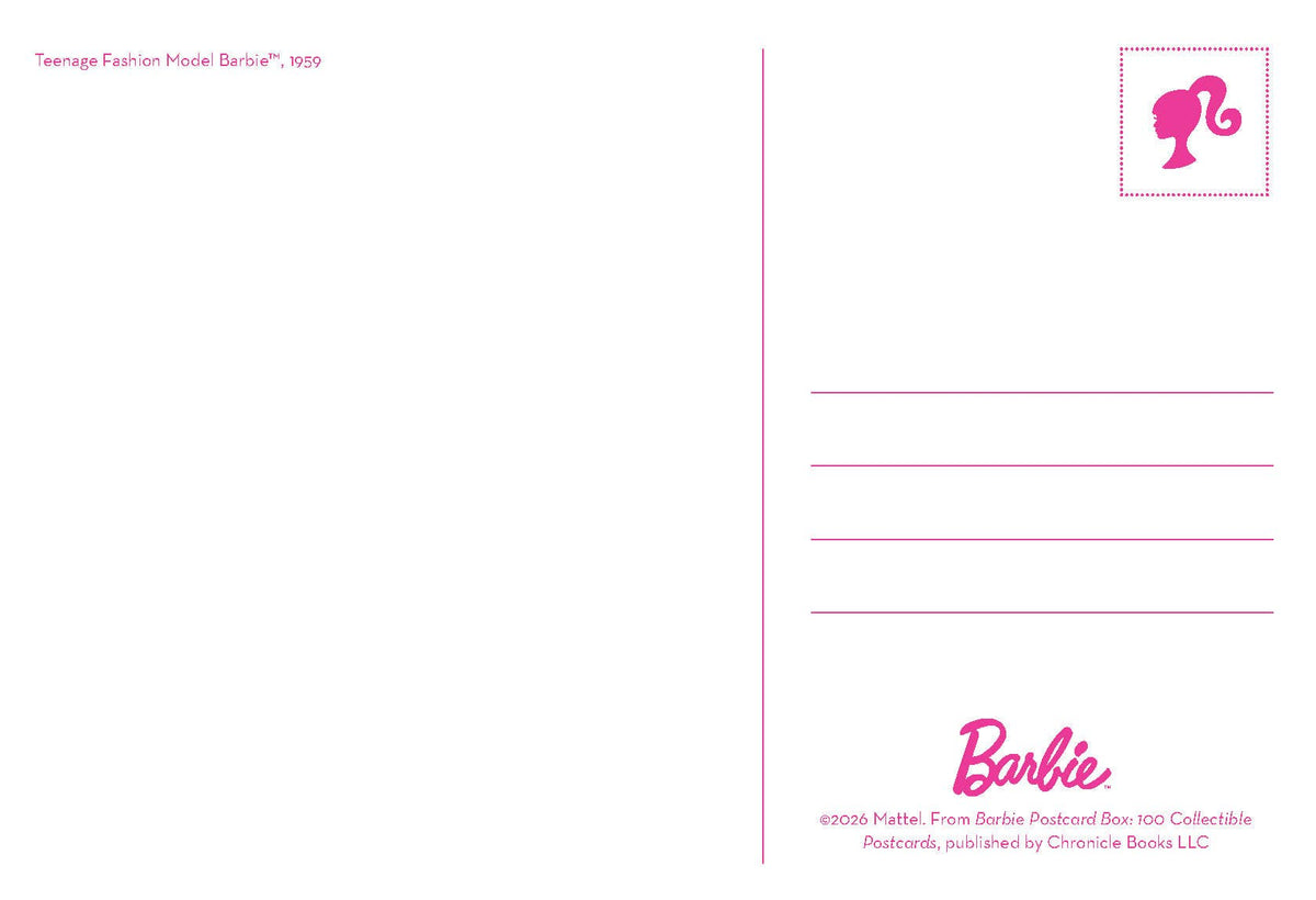 Postcard Set; Barbie | Chronicle Books