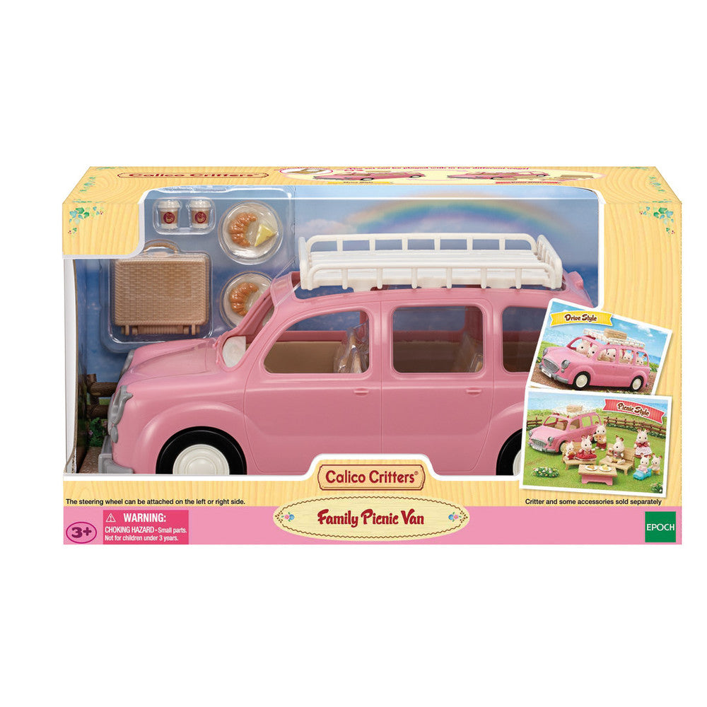 Calico Critter Family Picnic Van