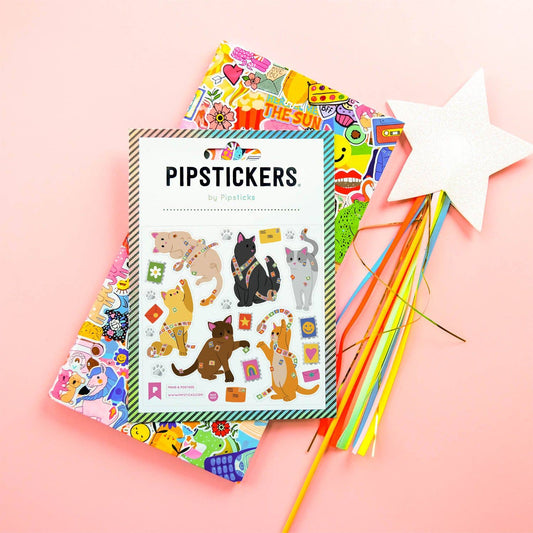 Pipsticks Sticker Sheet; Paws & Postage