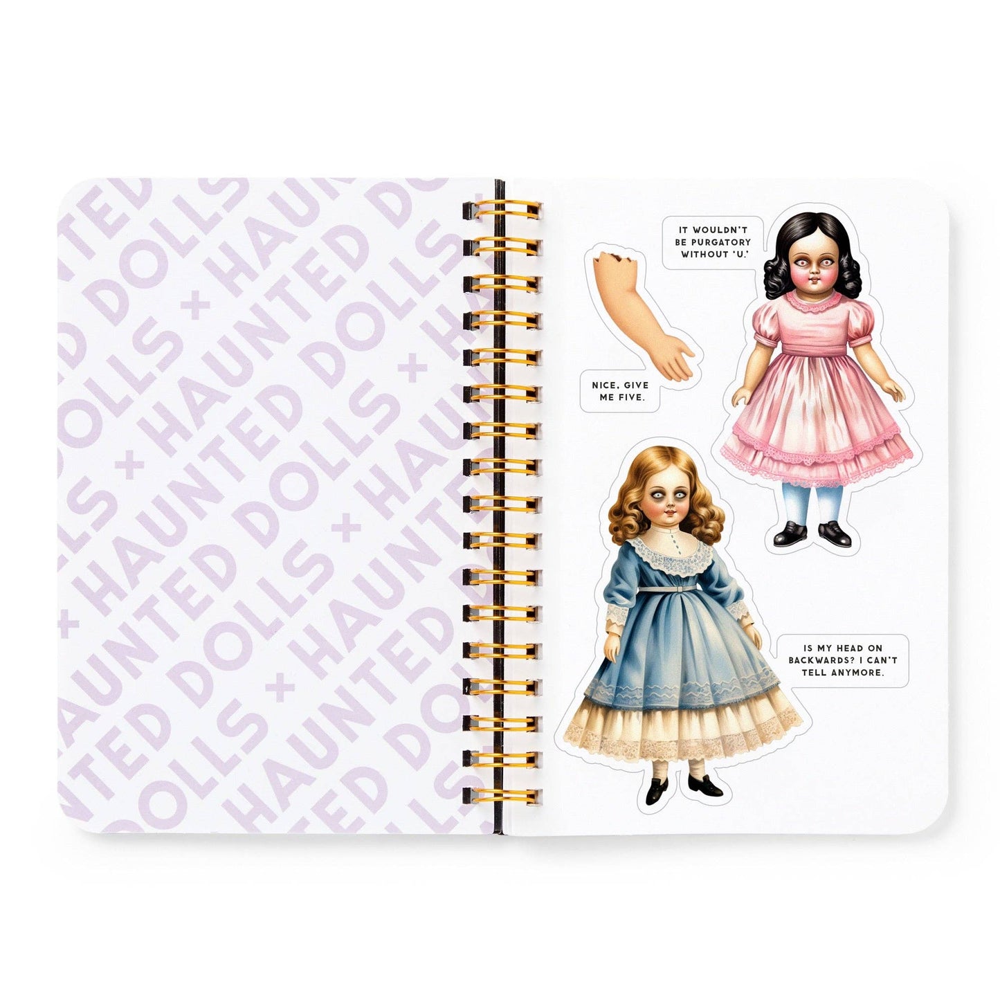 Sticker Book; Haunted Dolls by Brass Monkey