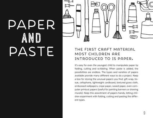 Craft Book; Kids Create: Arts and Crafts Experiences for Kids