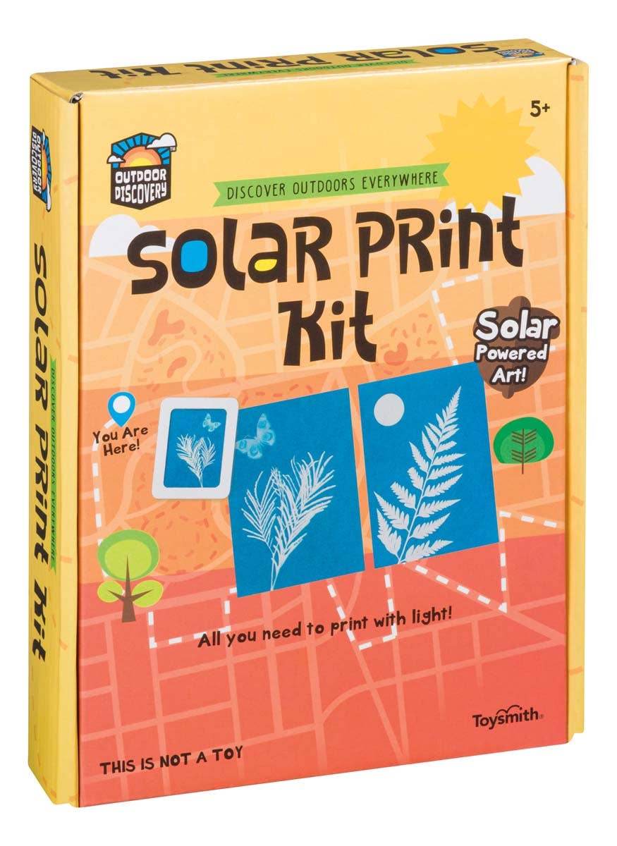 Solar Print Kit; Outdoor Discovery | Toysmith