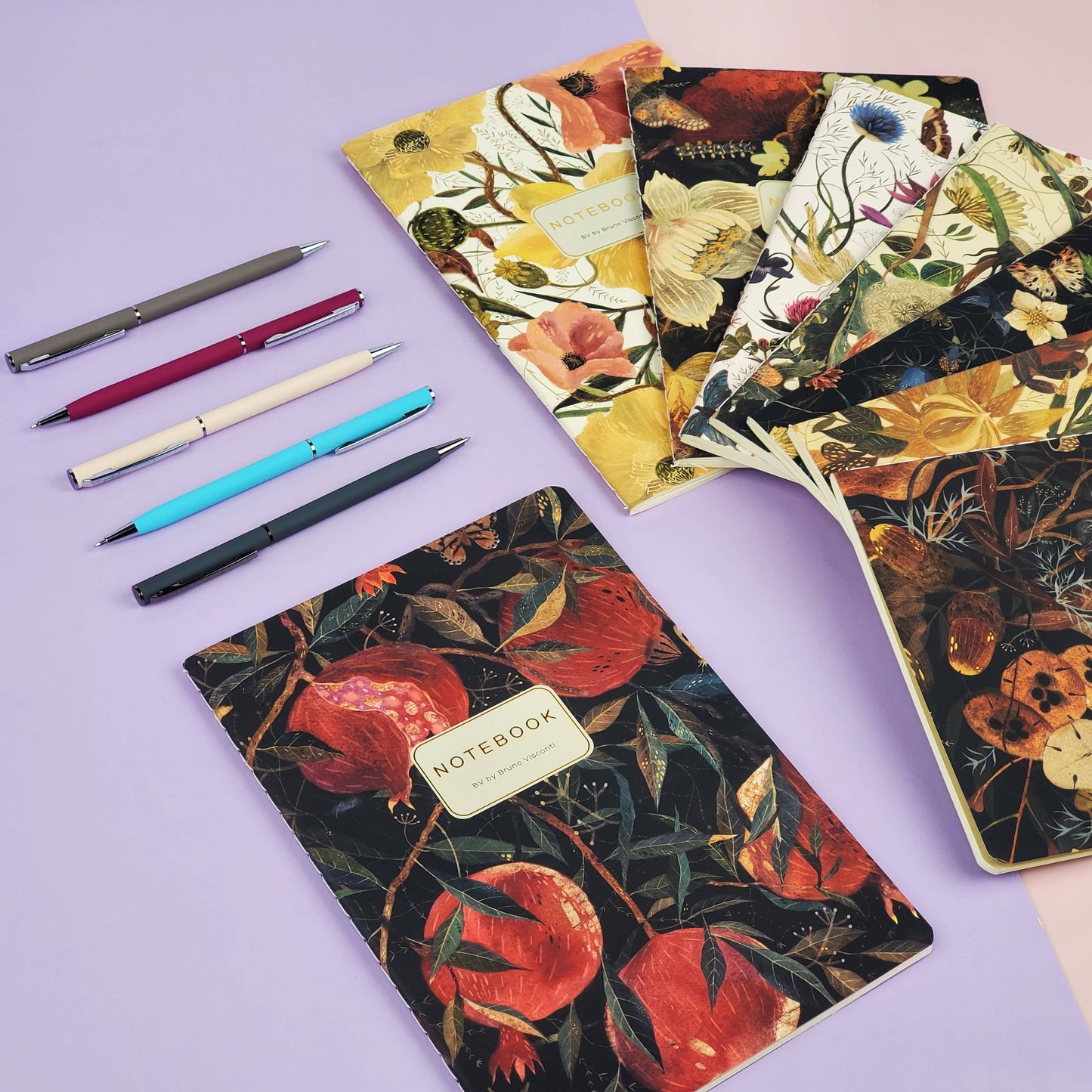 Notebook; Forest Flowers
