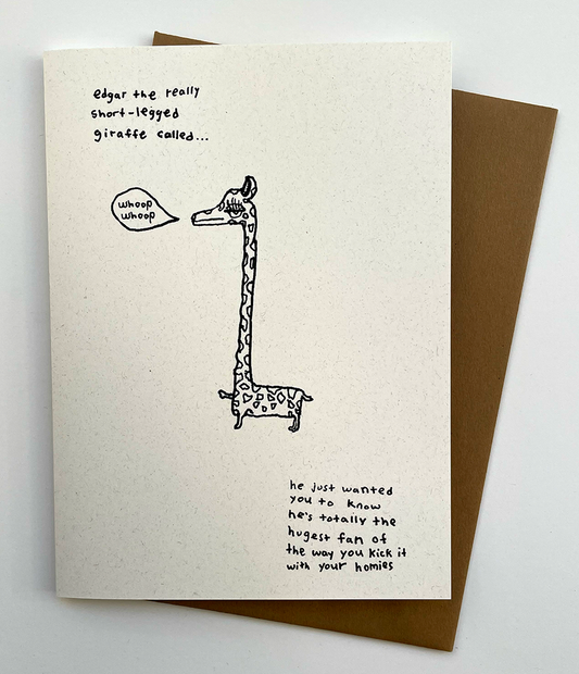 Greeting Card; Whoop Whoop