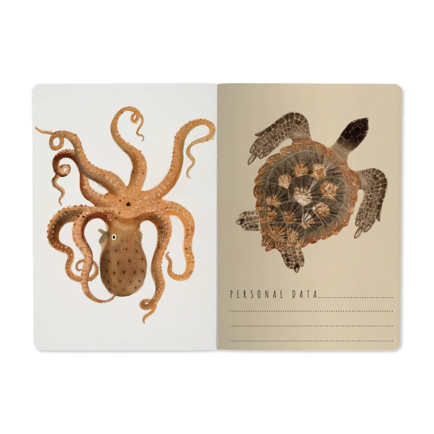 Notebook; Deep Sea - BV by Bruno Visconti