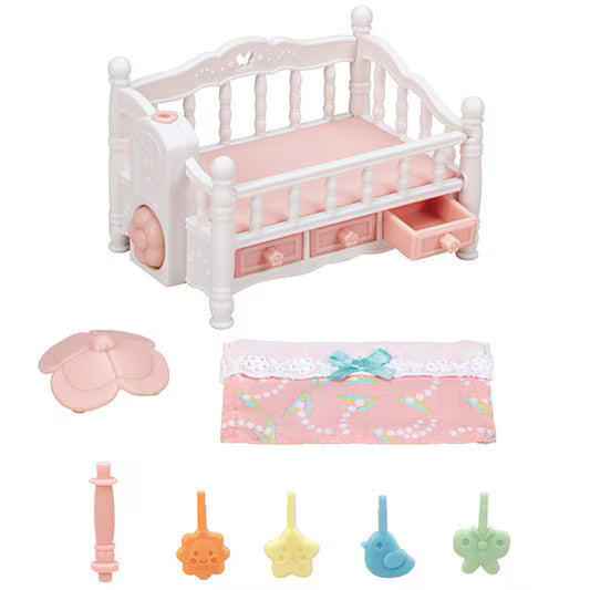 Calico Critter Crib with Mobile