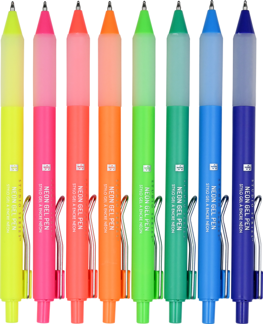 Neon Gel Pens; Studio Series