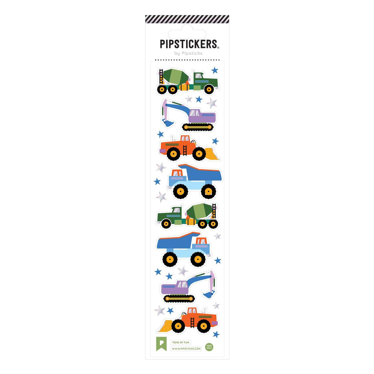 Pipsticks Sticker Sheet; Tons Of Fun