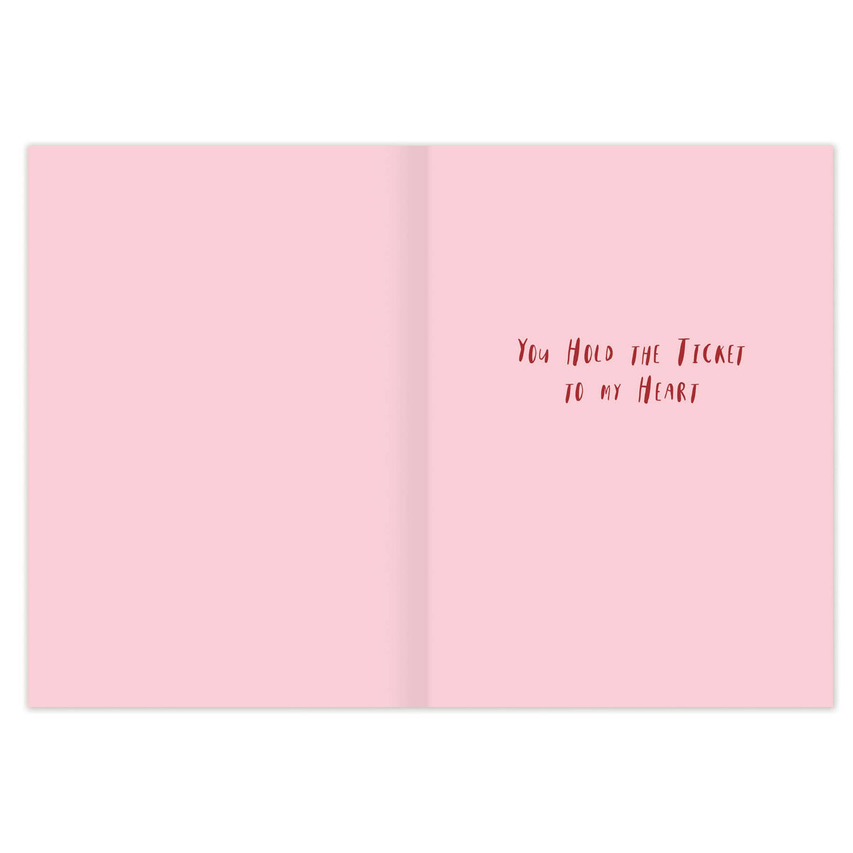 Anniversary Card; Love Tickets | Biely & Shoaf