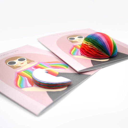 Baby Card; Cool Mom (Pop-up Card: Pregnancy/Baby/New Mom)