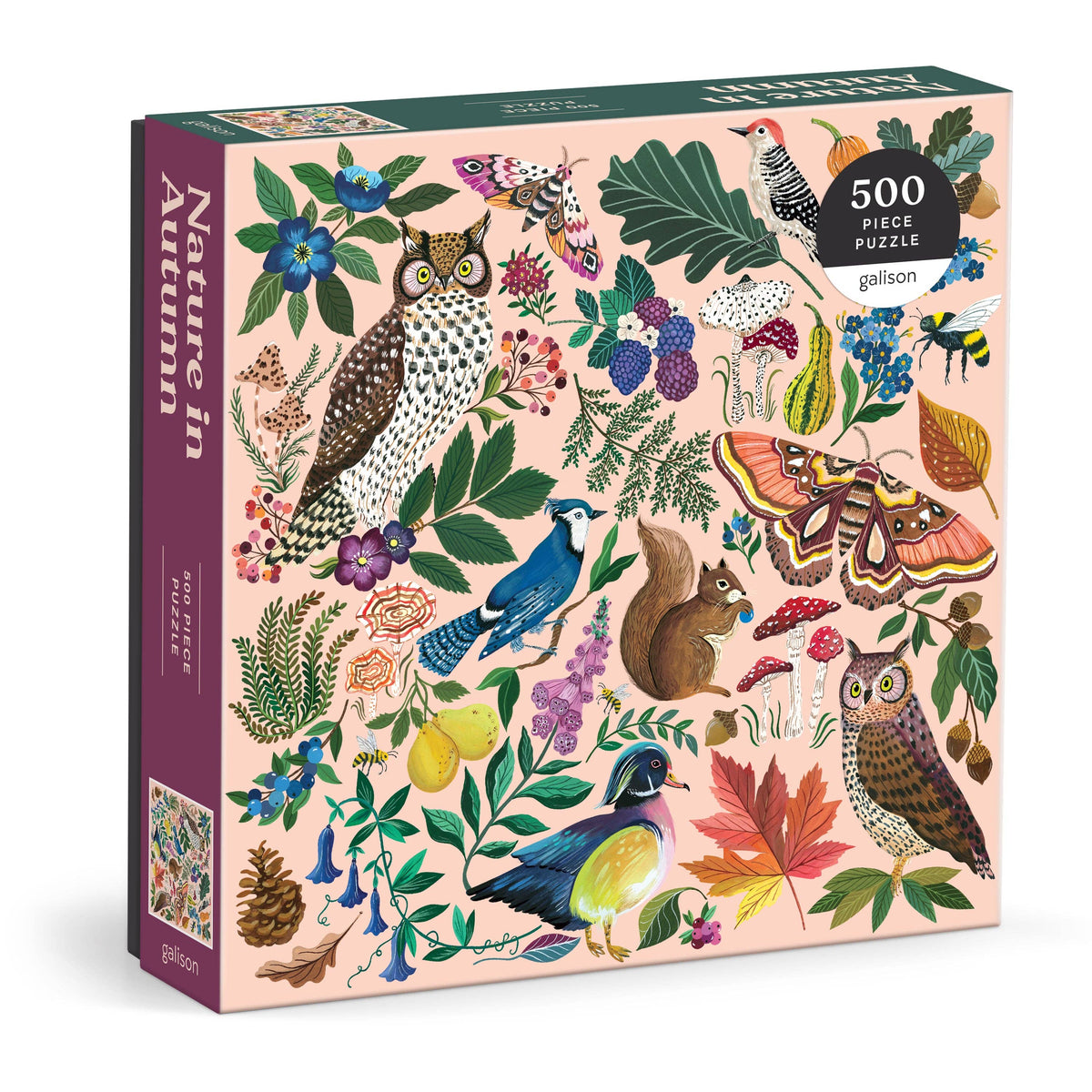 Jigsaw Puzzle; Nature in Autumn (500 Pieces)