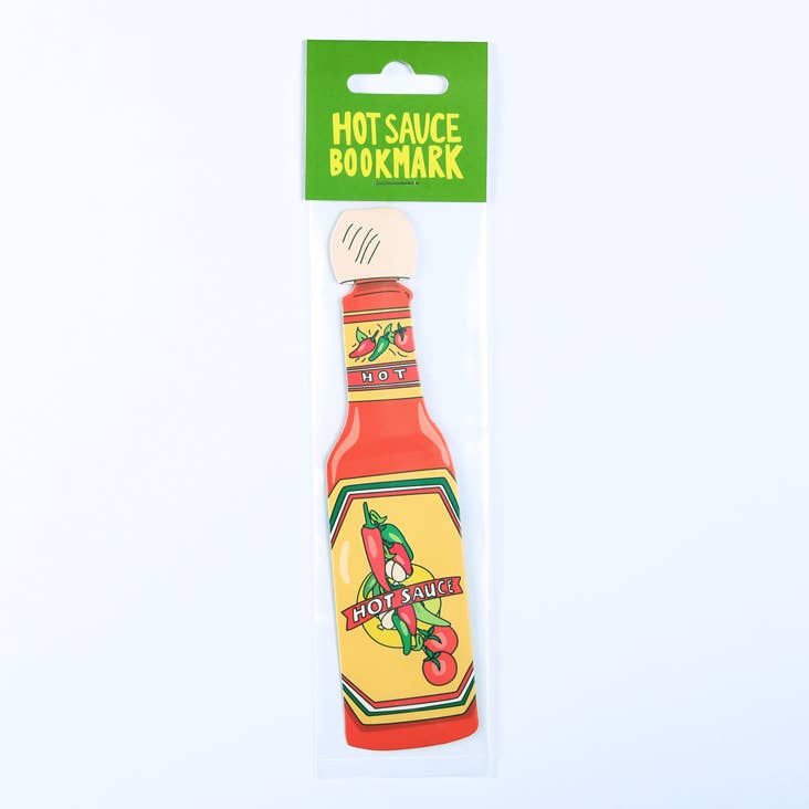 Bookmark; Hot Sauce (Die Cut) By Humdrum Paper
