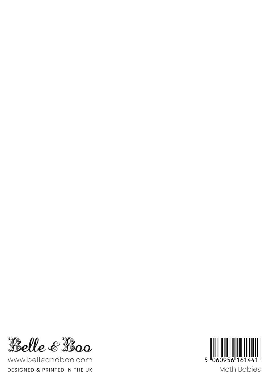 Belle & Boo Ltd Postcard; Winged Imagination (Vintage Colors)