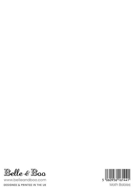 Belle & Boo Ltd Postcard; Birthday Girl (Vintage Colors)