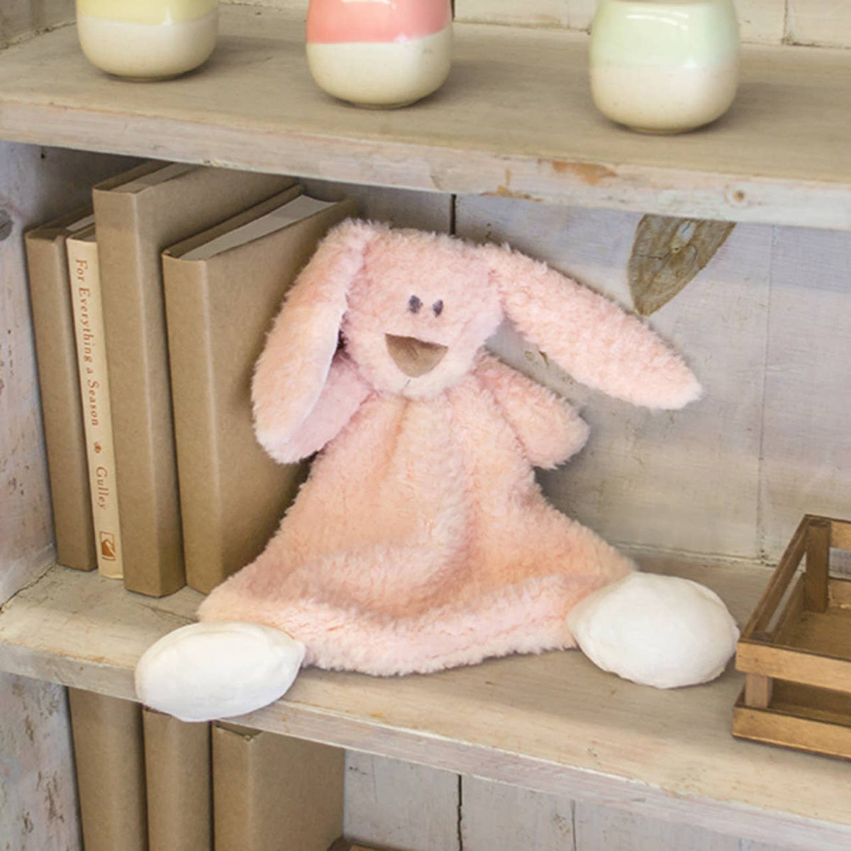 Rattle Blankie; Belina Bunny | DEMDACO
