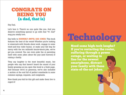 Book; Horribly Awful Dad Jokes