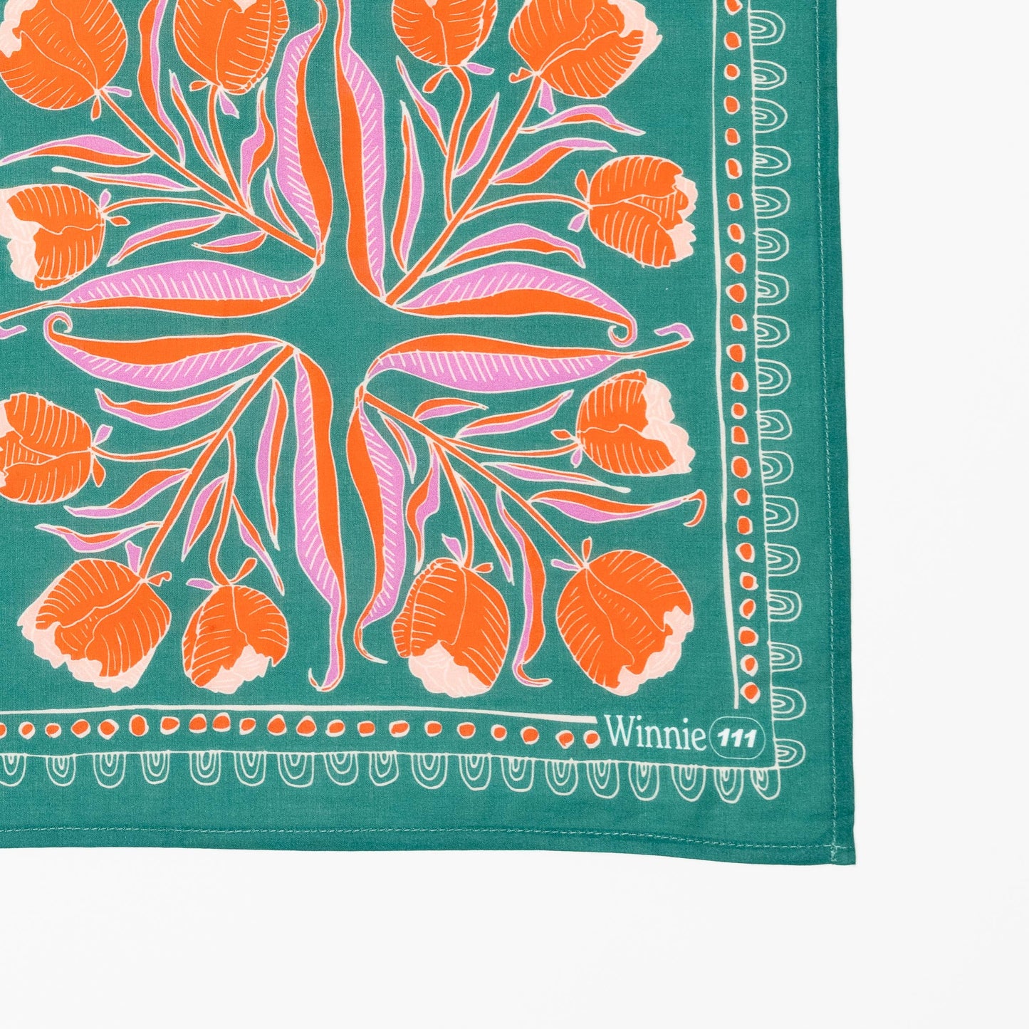 Bandana; 22" Winnie By Handker Bandanas (100% Premium Cotton)