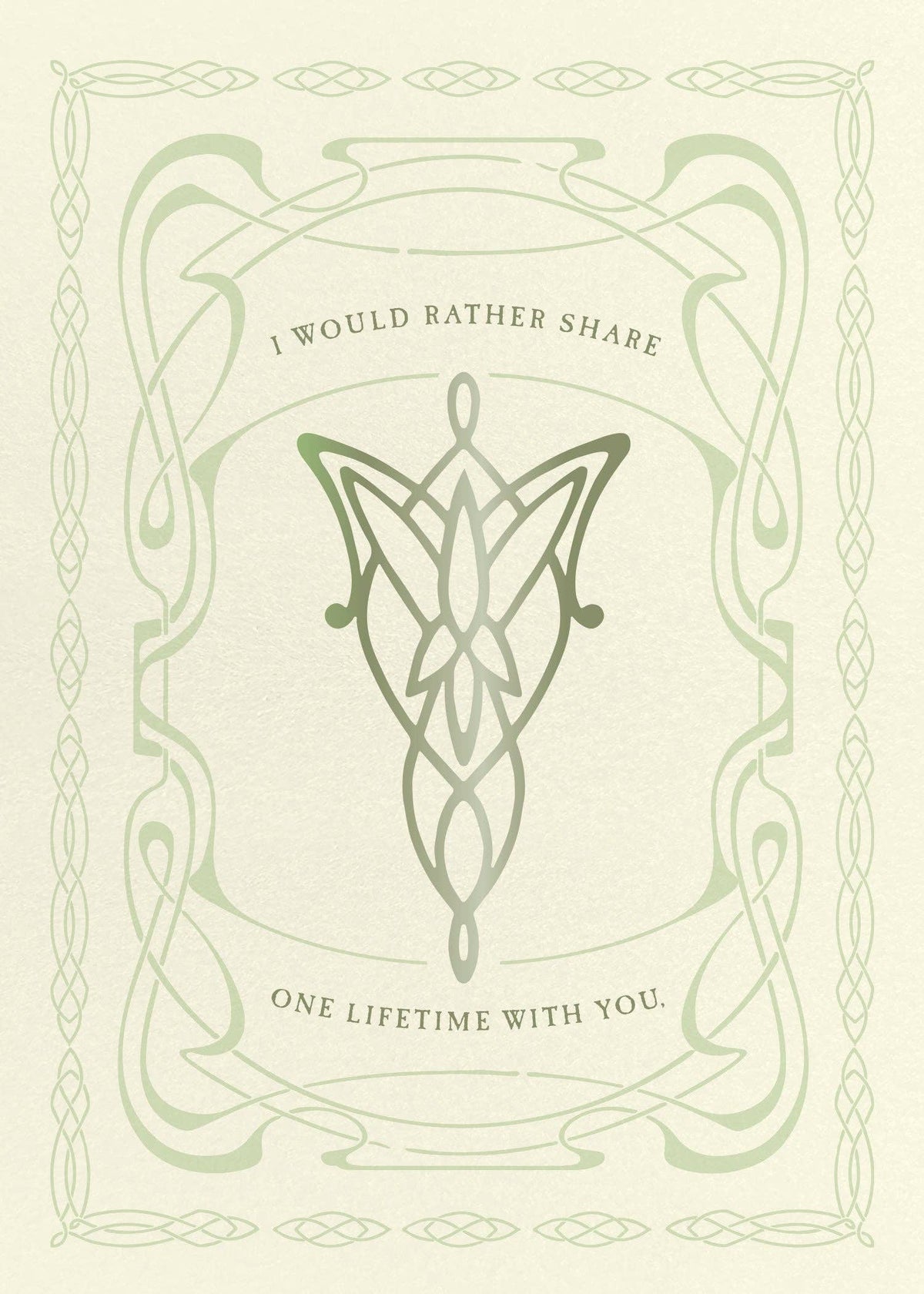 Pop-Up Card; Lord of the Rings: Rivendell Signature (Italian Paper)