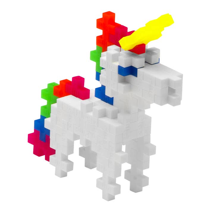 Interlocking Blocks; Unicorn (With Travel Tube)