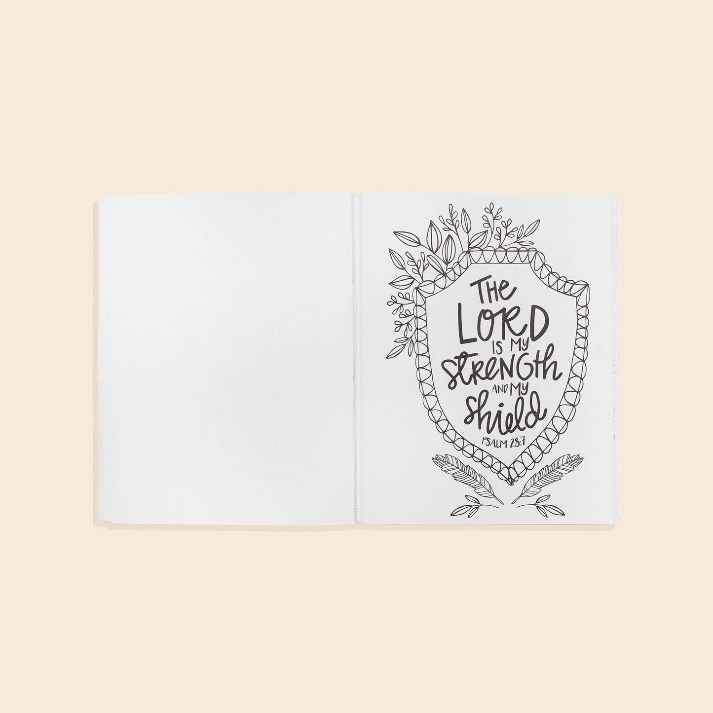 Beauty in the Bible, Vol. 2 (Christian Coloring Book)