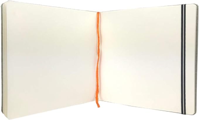 Watercolor Journal (Canvas, Square with Elastic Closure) By Travelogue