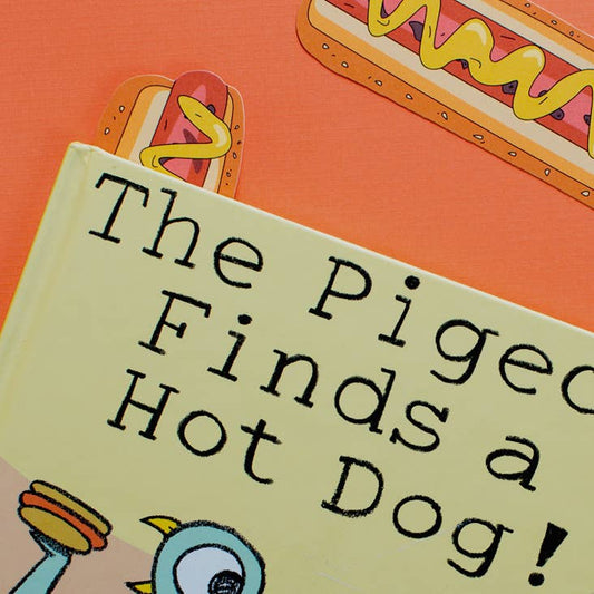 Bookmark; Hot Dog (Die Cut) By Humdrum Paper
