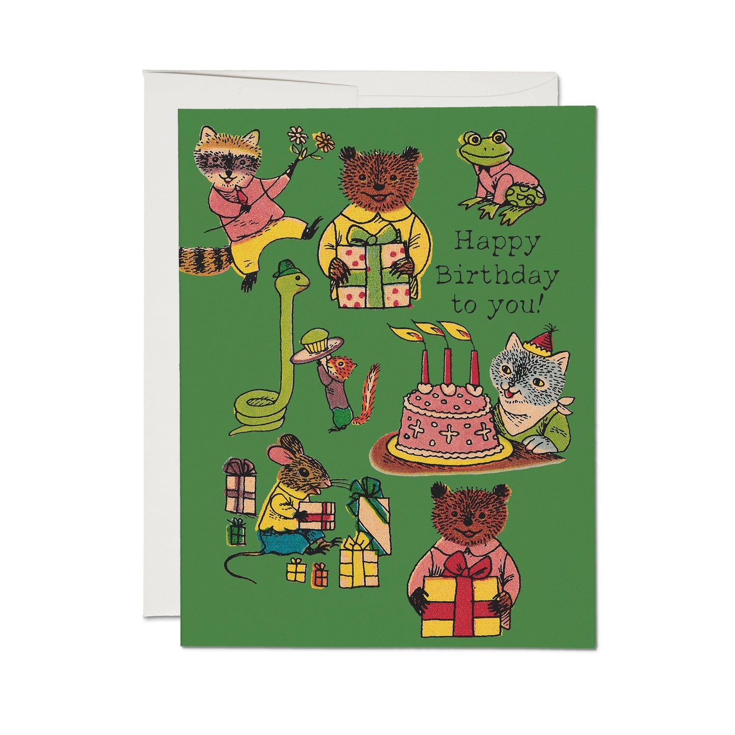 Greeting Card; Richard Scarry Critter Wishes