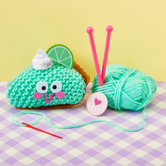Snack Knit Kit; Key Lime Pie