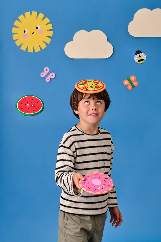 Flying Disc Toys (Watermelon, Pizza, & Donut)
